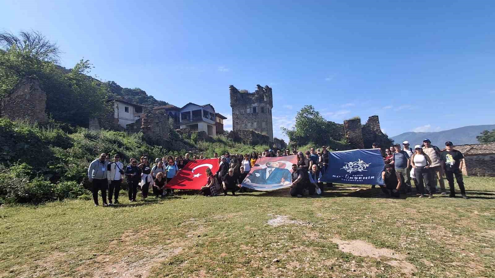 Aydın’da trekking rotası tarihle buluştu