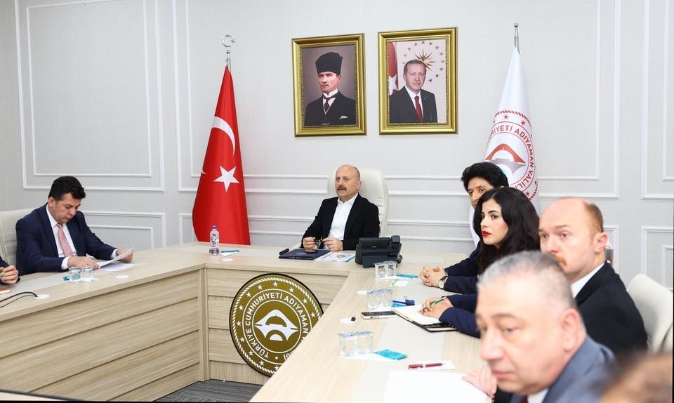 Adıyaman&rsquo;da haftalık koordinasyon toplantısı d&uuml;zenlendi
