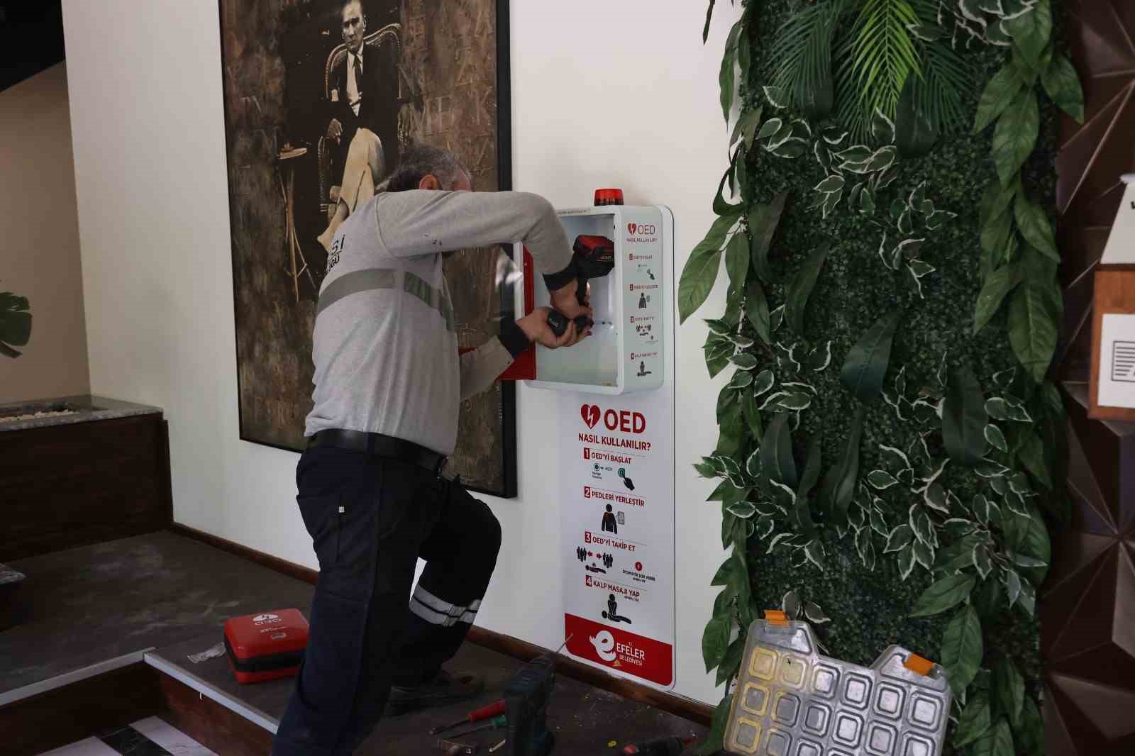 Efeler&rsquo;de acil m&uuml;dahale i&ccedil;in OED cihazları devreye giriyor
