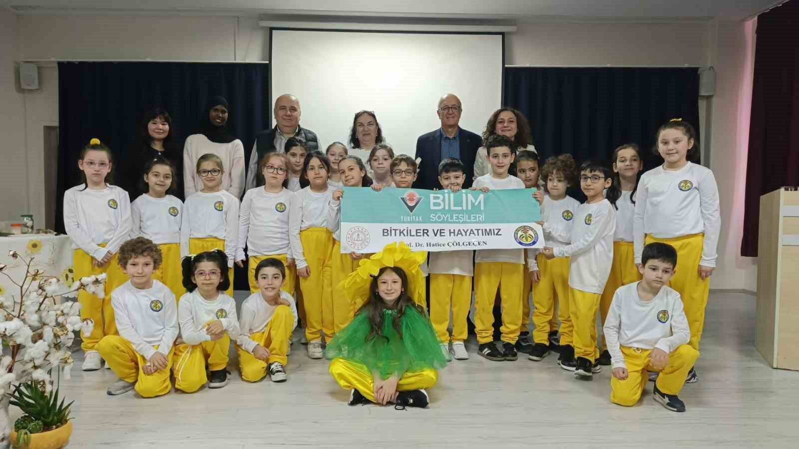 Dr. Derviş Nihat Arkat İlkokulunda T&Uuml;BİTAK Bilim S&ouml;yleşisi
