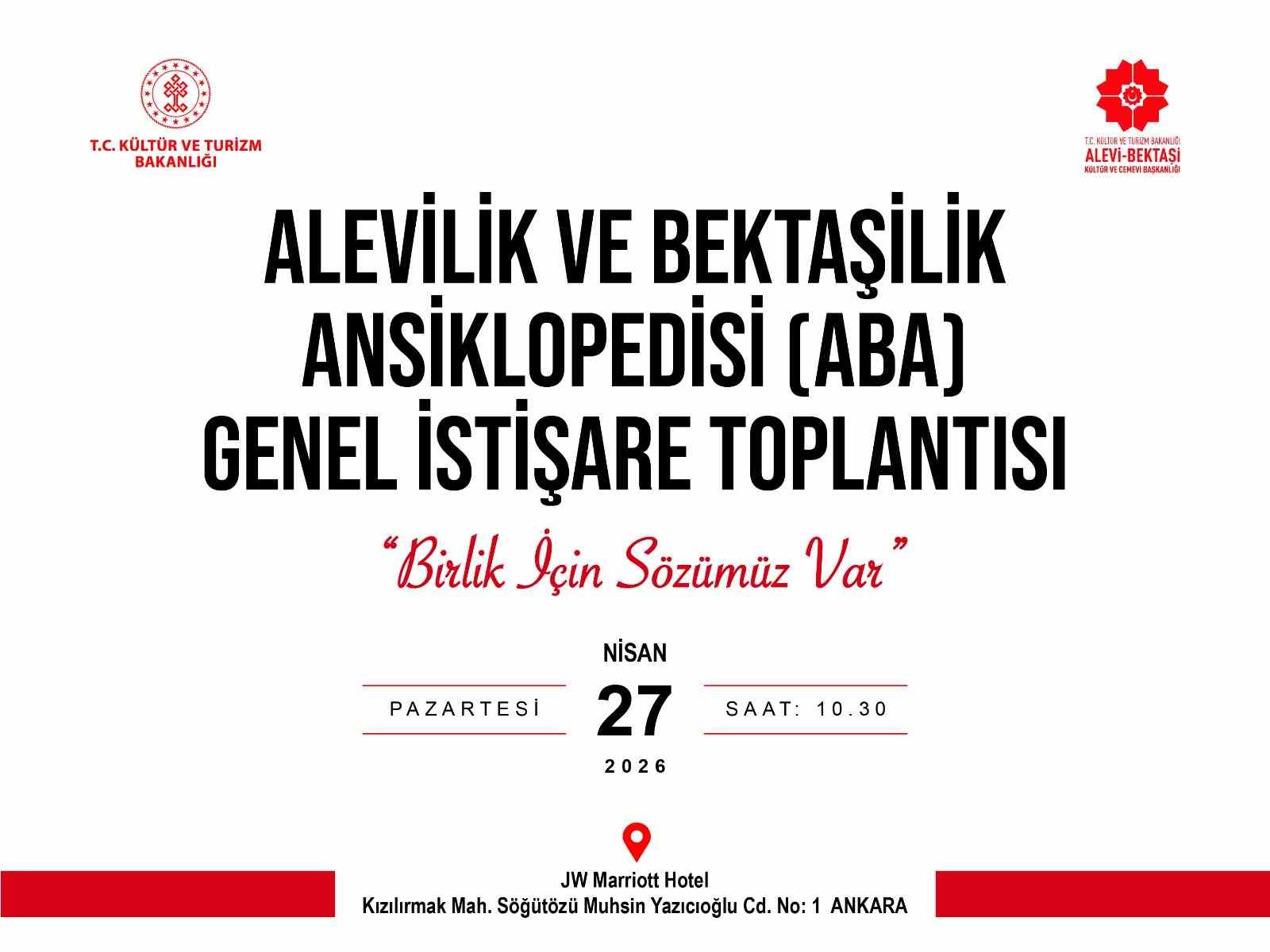 Alevilik ve Bektaşilik Ansiklopedisi i&ccedil;in &ccedil;alıştay d&uuml;zenlendi
