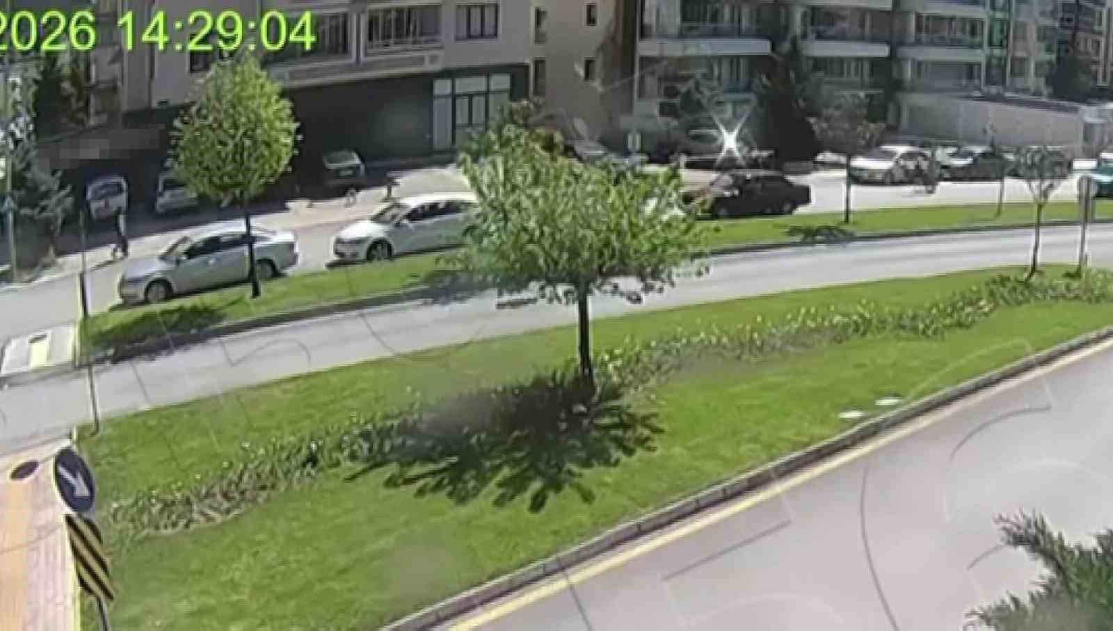 Motosikletin önünü 3 saniyeliğine kaldırdı, 46 bin TL ceza yedi