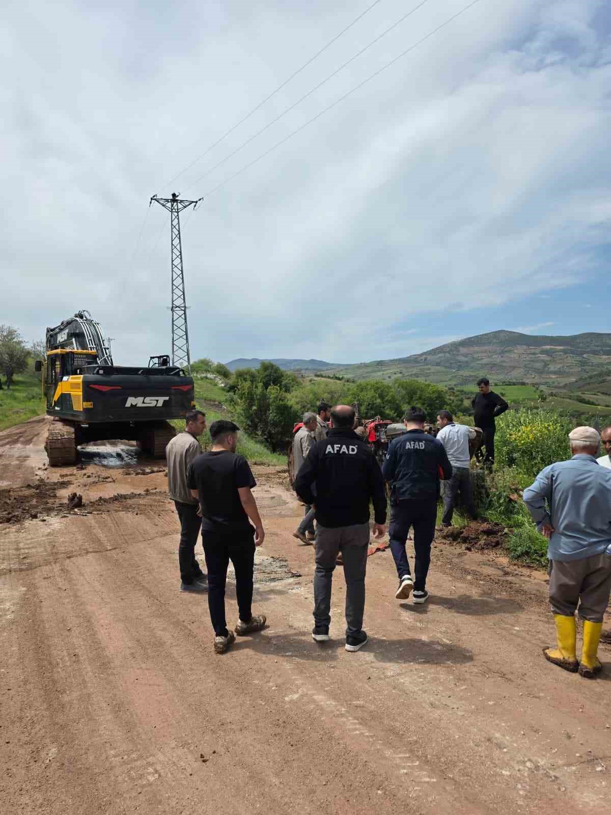Afrin &Ccedil;ayı&rsquo;nda mahsur kalan şahıs kurtarıldı
