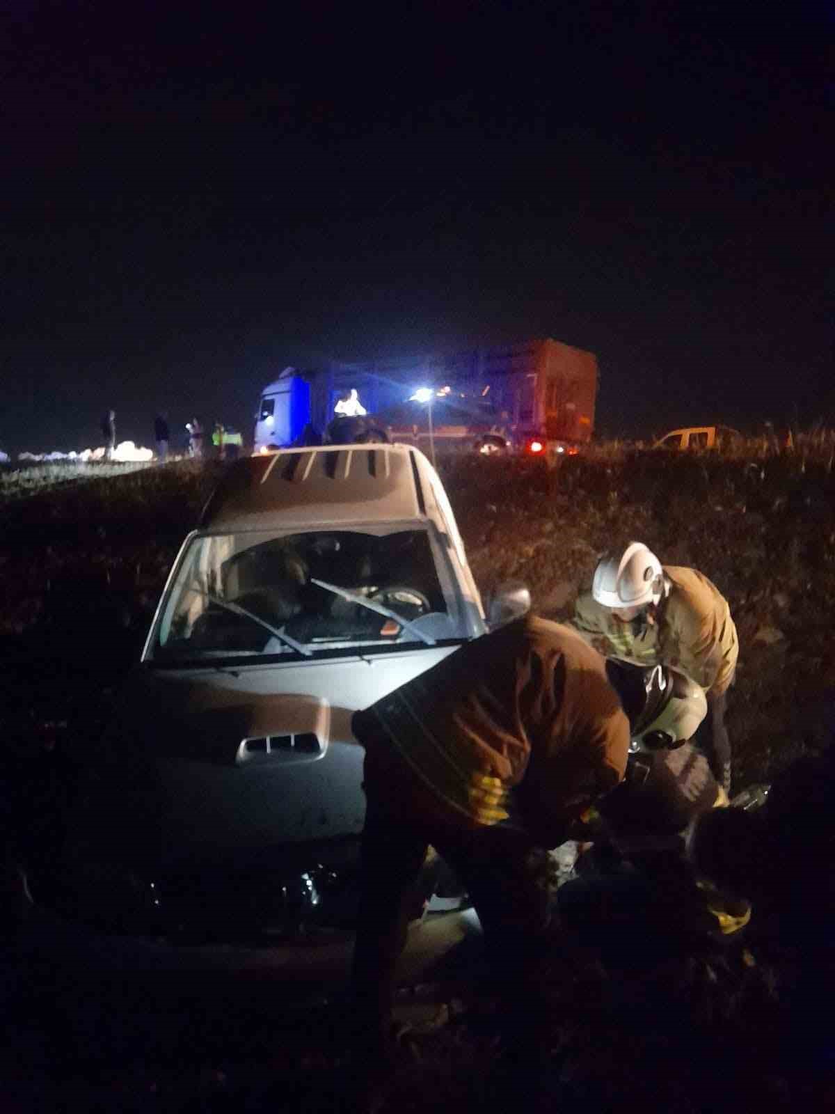 Erzin&rsquo;de trafik kazası: 1 yaralı
