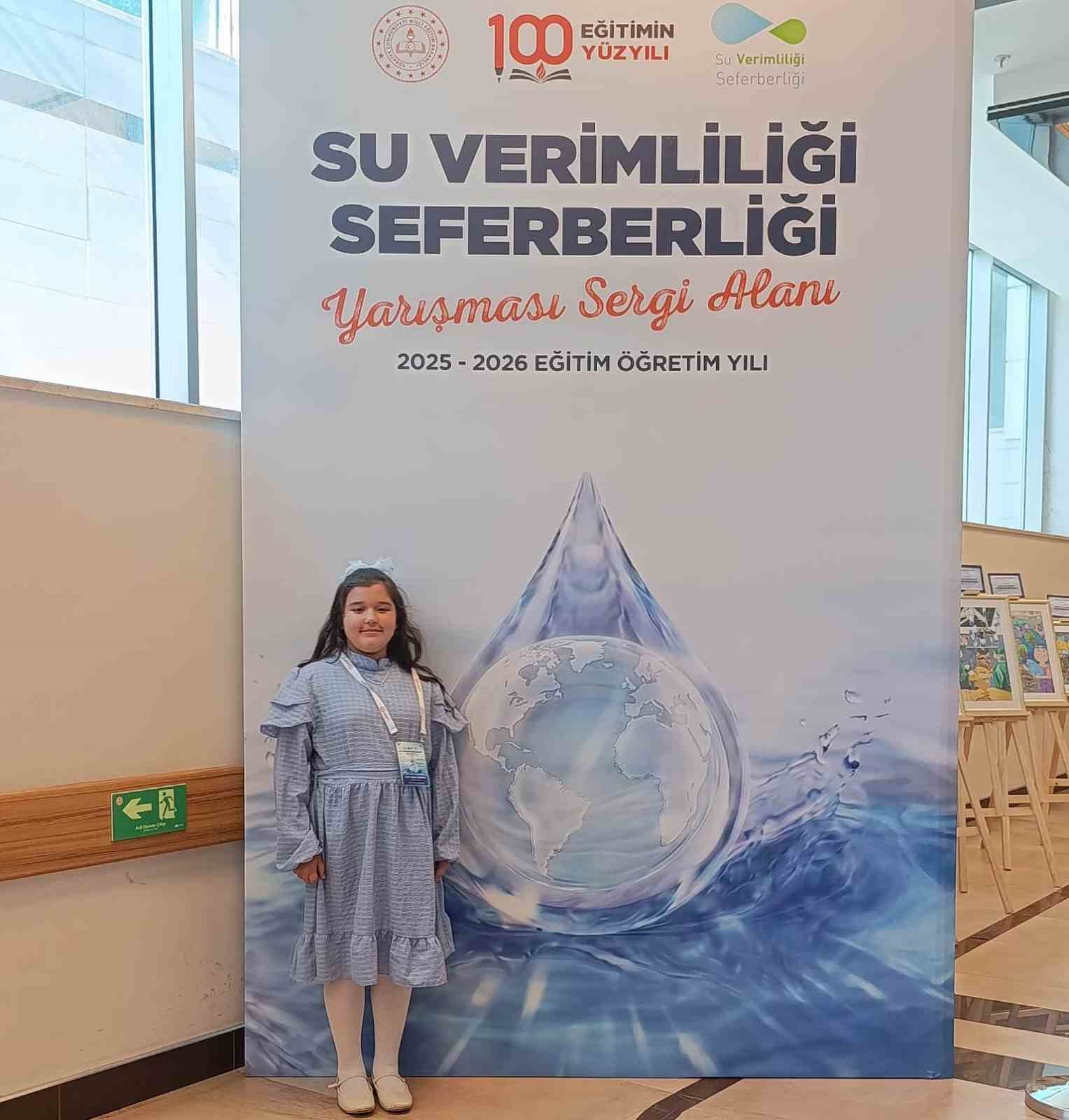 "Su Verimliliği Seferberliği" yarışması şiir dalı T&uuml;rkiye birincisi Hisarcık&rsquo;tan
