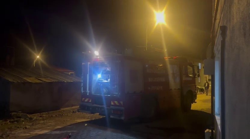 Erzurum&rsquo;da korkutan yangın
