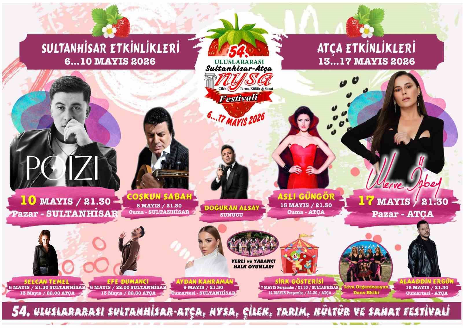 &Ccedil;ilek Festivali i&ccedil;in geri sayım başladı
