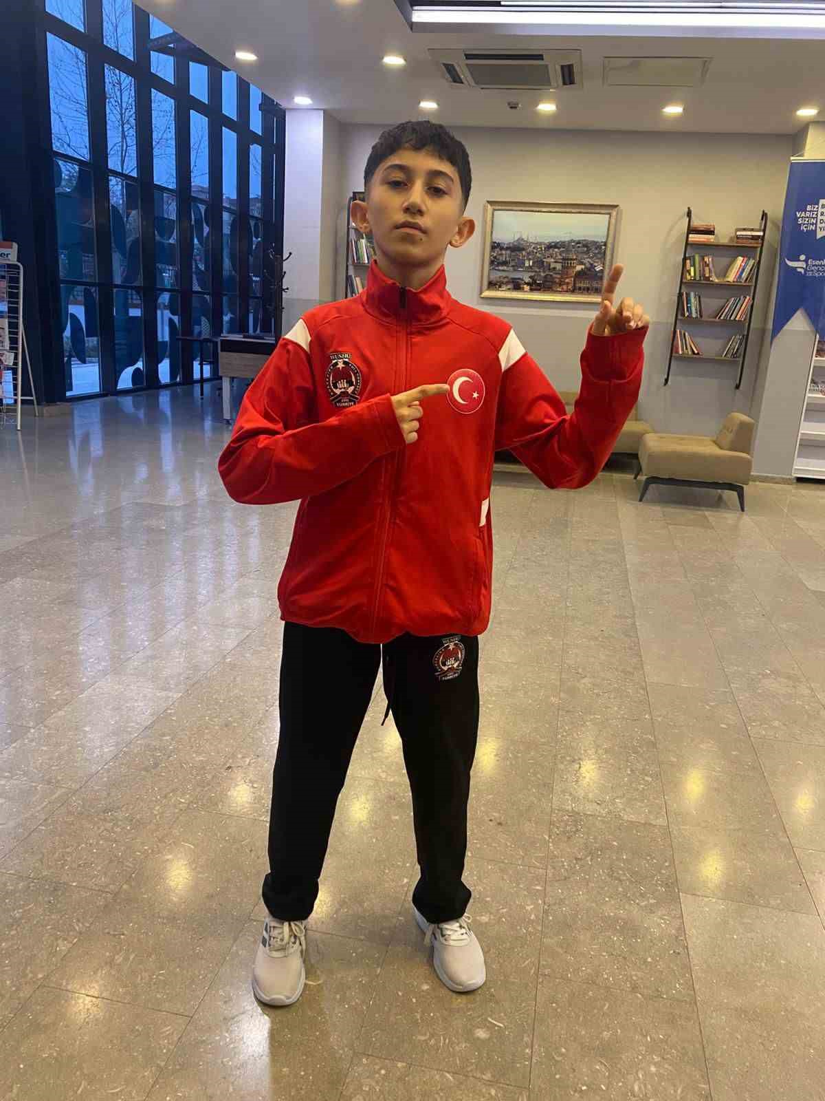 D&uuml;zceli Budokaido sporcusundan b&uuml;y&uuml;k başarı
