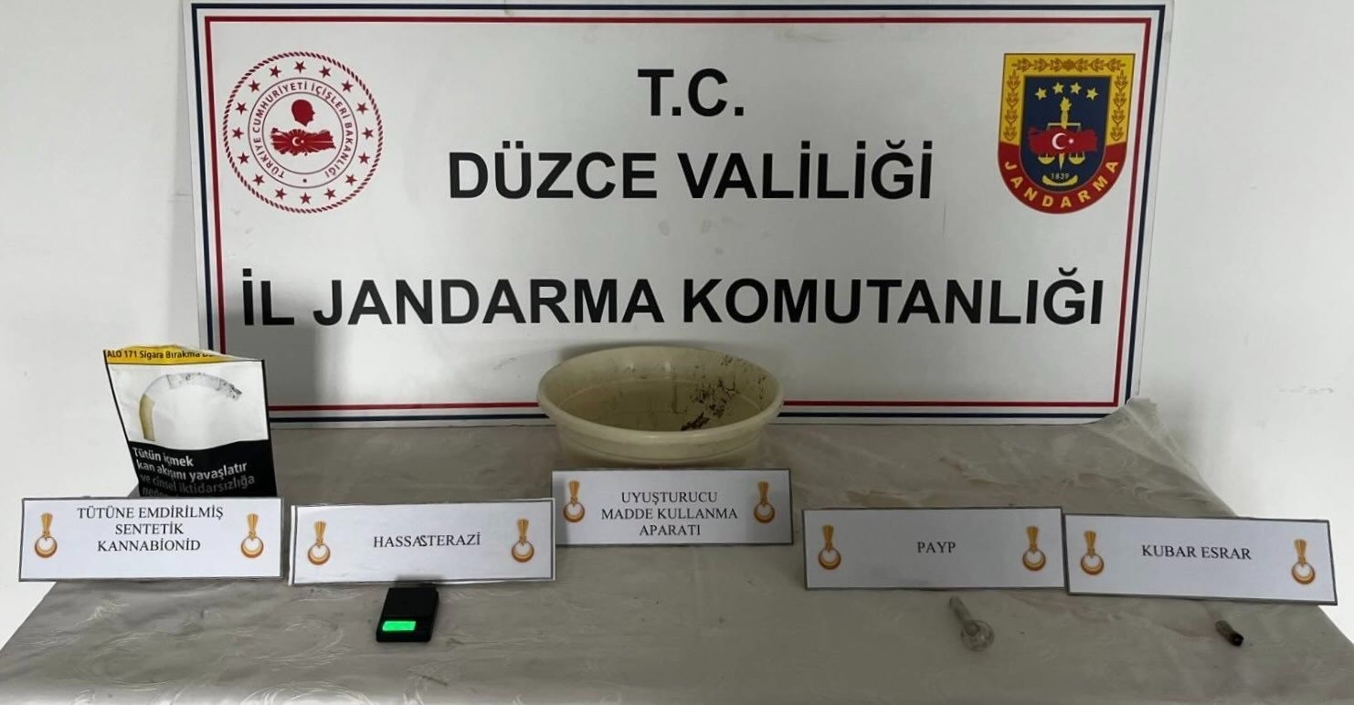 Düzce’de 48 kişiye uyuşturucudan işlem yapıldı