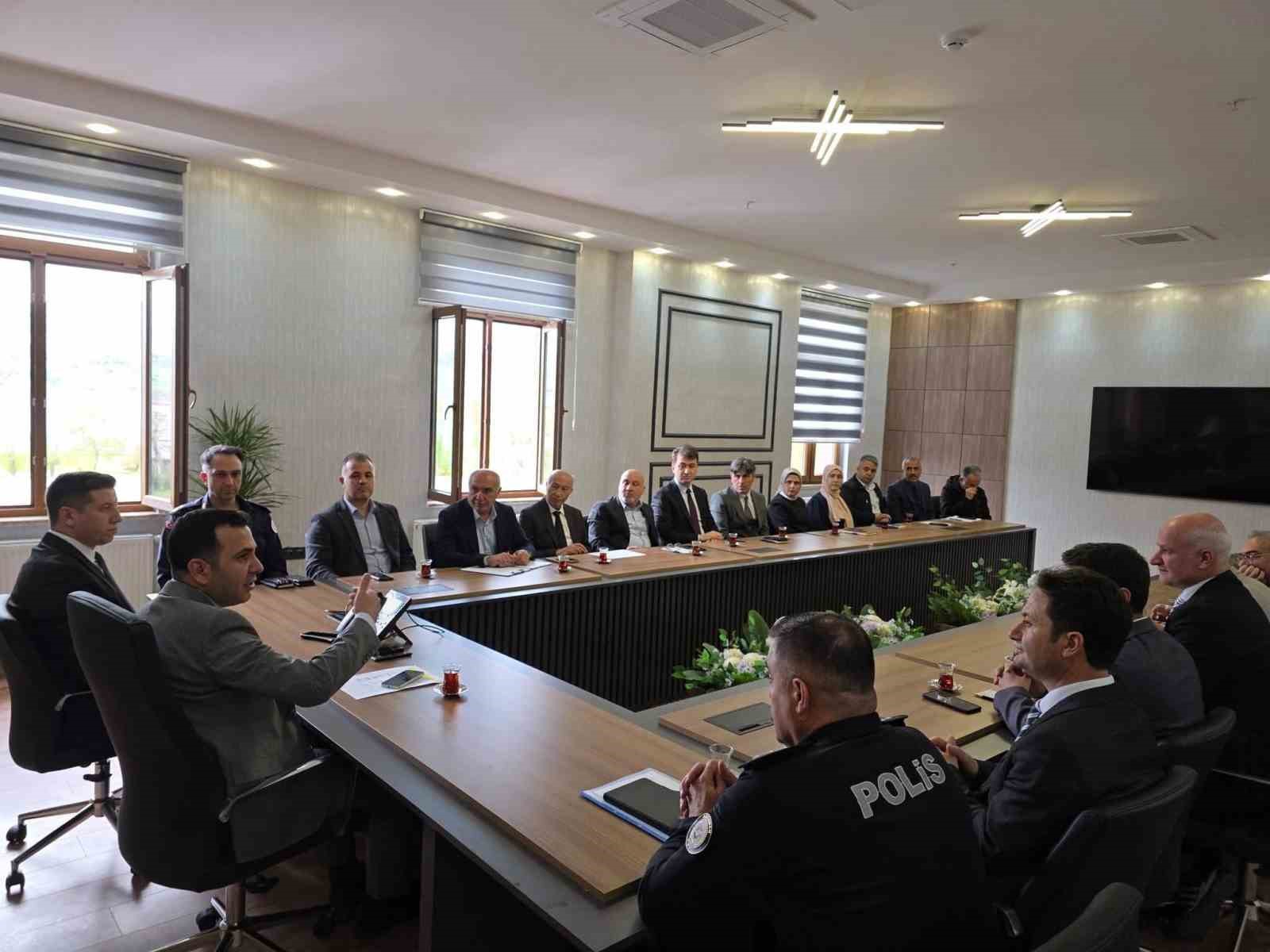 Gölbaşı’nda ilçe koordinasyon toplantısı yapıldı