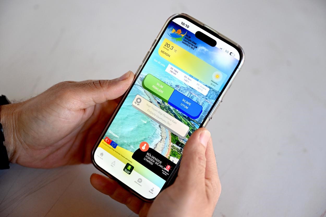 Mersin&rsquo;de &lsquo;&Ccedil;evresin&rsquo; uygulaması hizmete sunuldu

