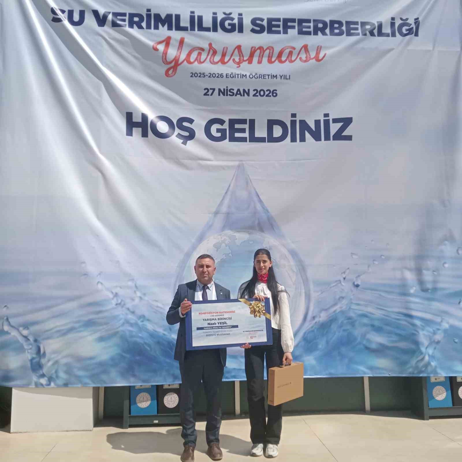 Beylikova’daki öğrenciden kompozisyon dalında önemli başarı