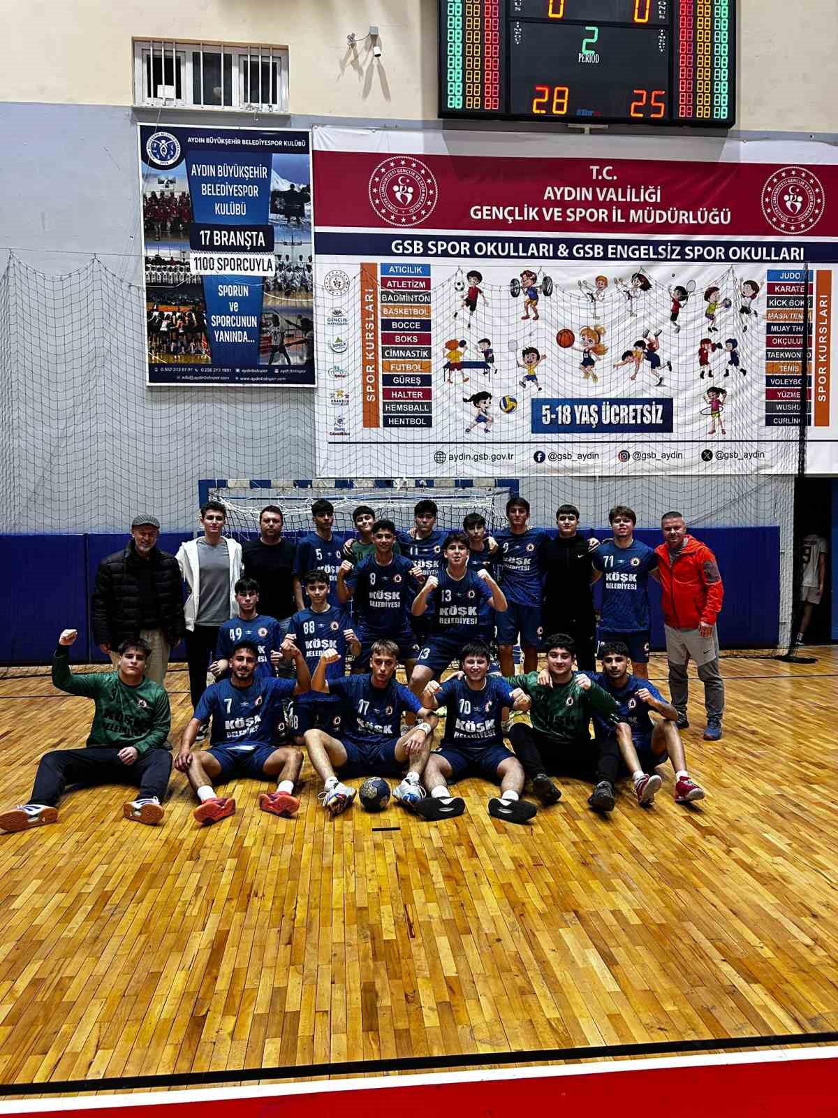 K&ouml;şk Belediye Doğanspor Hentbol Takımı T&uuml;rkiye Şampiyonası&rsquo;na hazır
