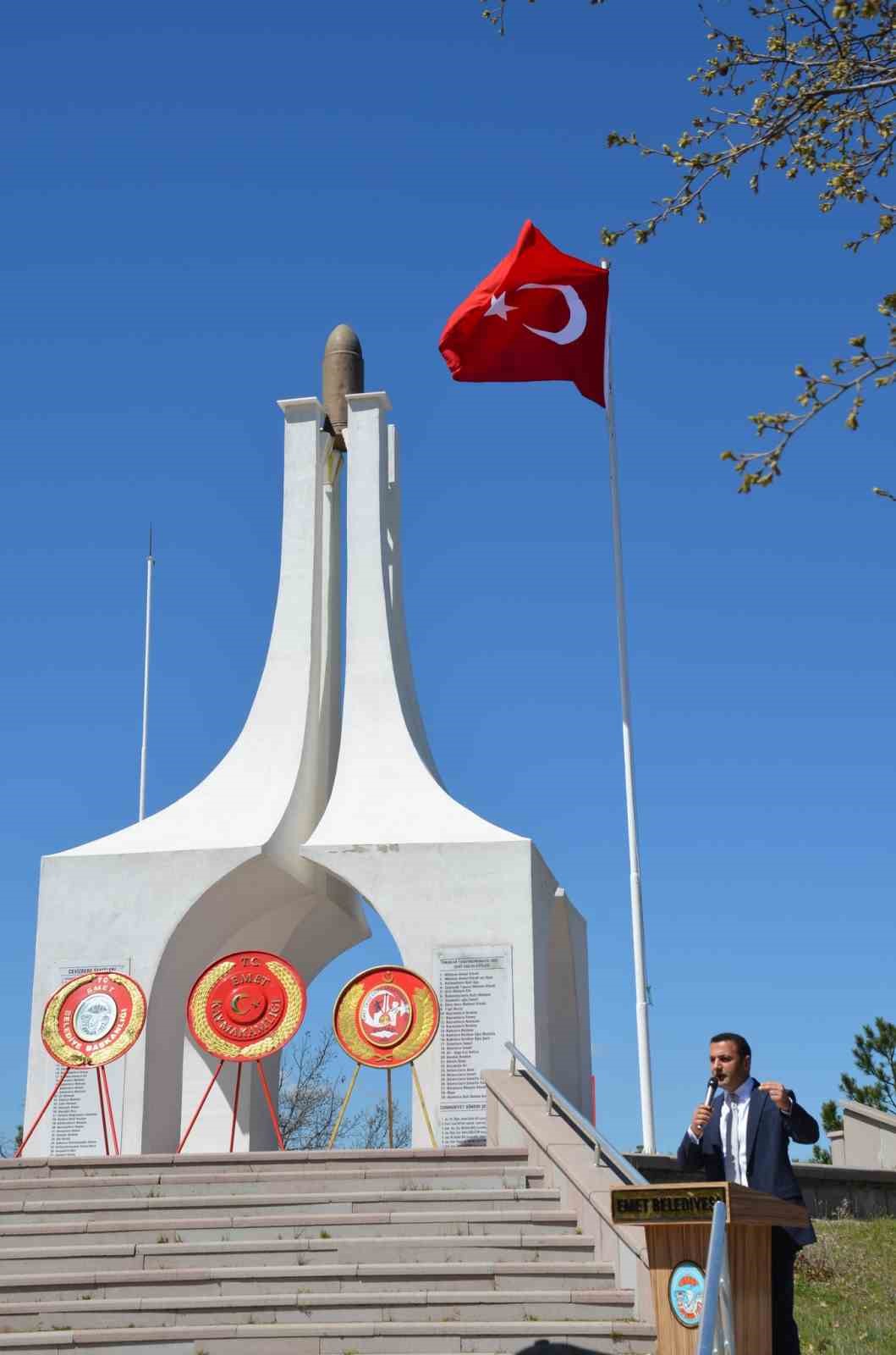 Emet&rsquo;te Cevizdere Zaferi&rsquo;nin 104. yıl d&ouml;n&uuml;m&uuml; etkinlikleriı
