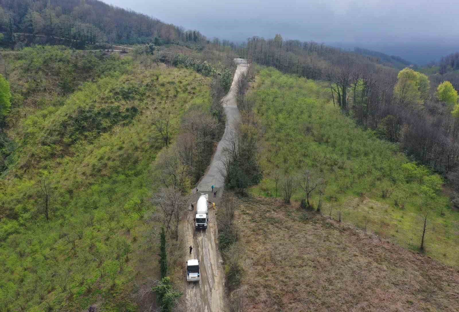 Ordu&rsquo;nun kırsalında ulaşım konforu artıyor
