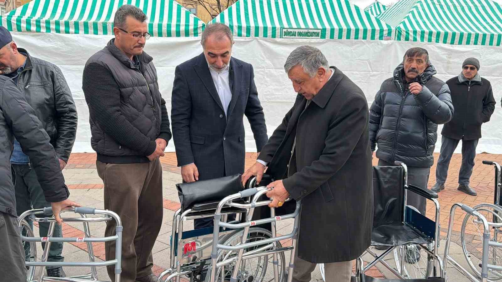 Kırşehir&rsquo;de engelli ve yaşlılara ak&uuml;l&uuml; ve engelli ara&ccedil; desteği
