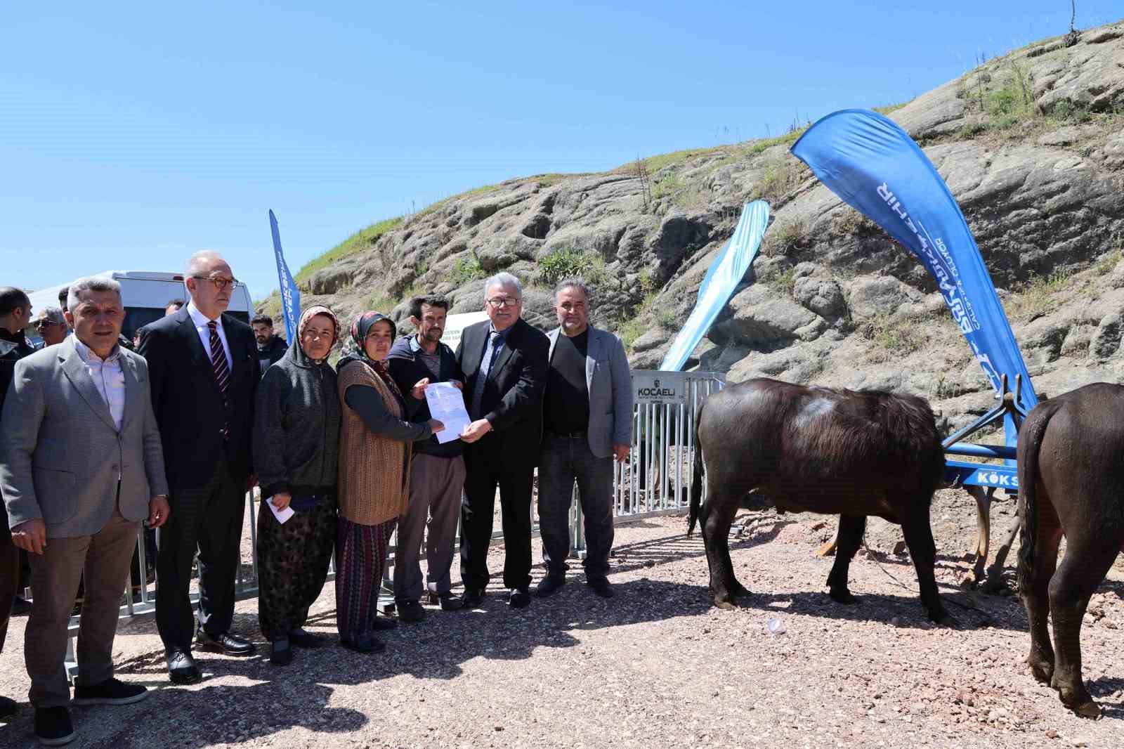 Kocaeli&rsquo;deki manda yetiştiricilerine 3,4 milyon liralık destek
