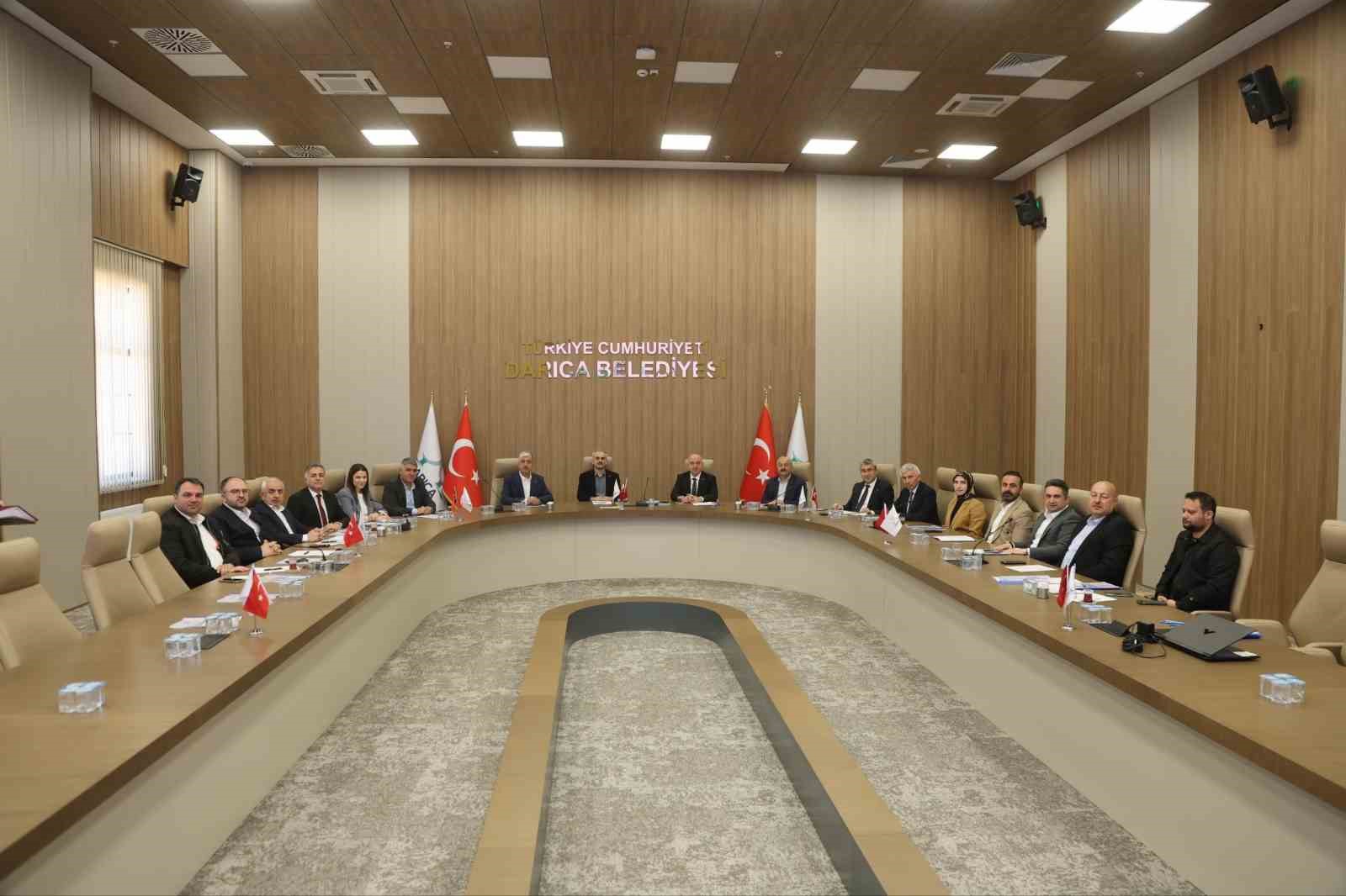 Gebze Belediyeler Birliği Başkanlığına B&uuml;nyamin &Ccedil;ift&ccedil;i se&ccedil;ildi
