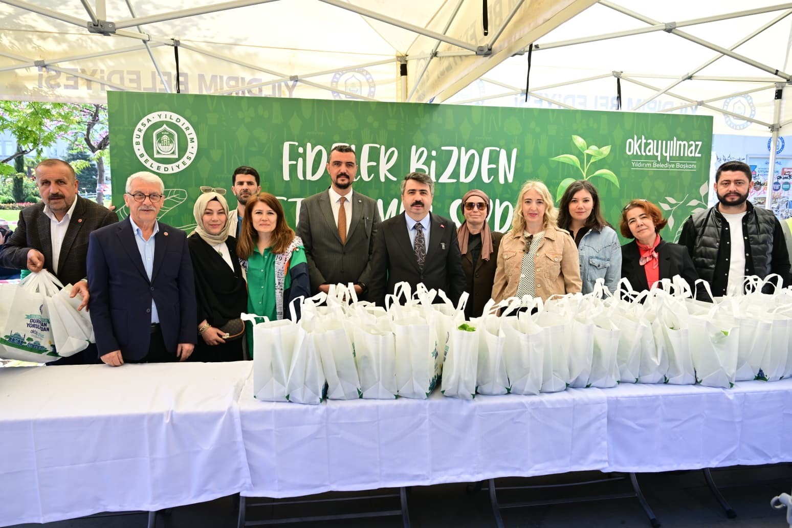 Yeşil gelecek Yıldırım’da filizlendi