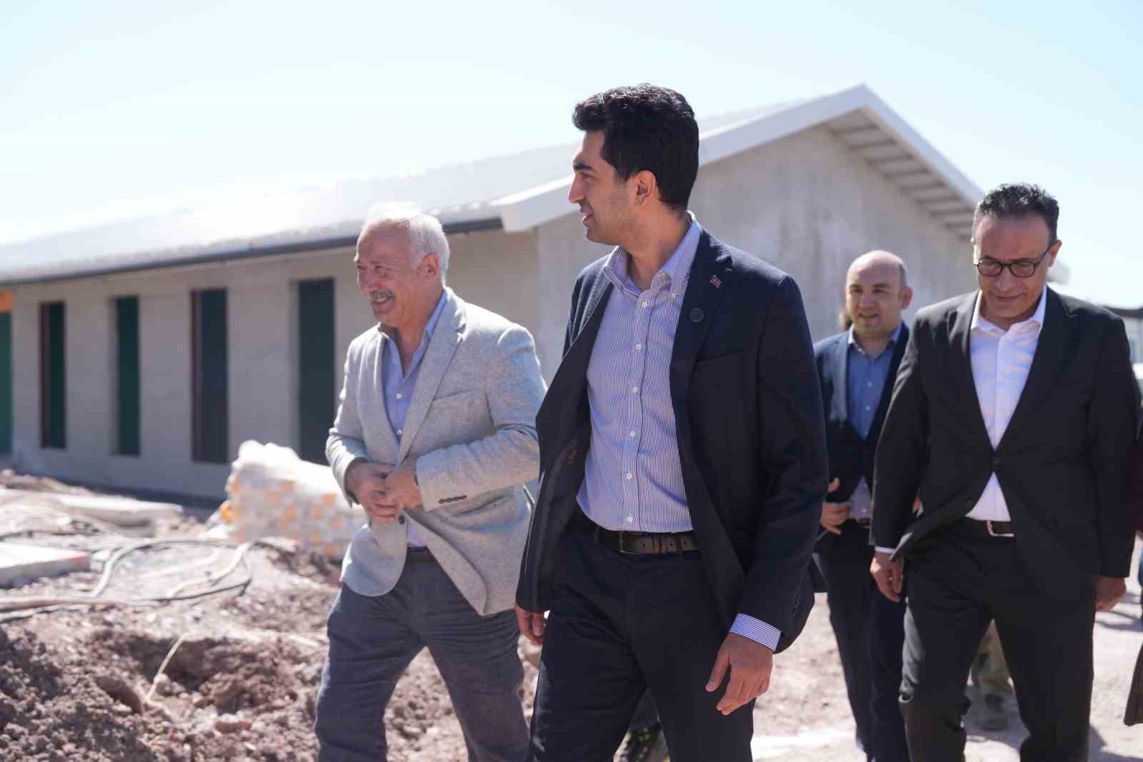 Başkan Bingöl Koç Pati Rehabilitasyon Merkezi’nde incelemelerde bulundu