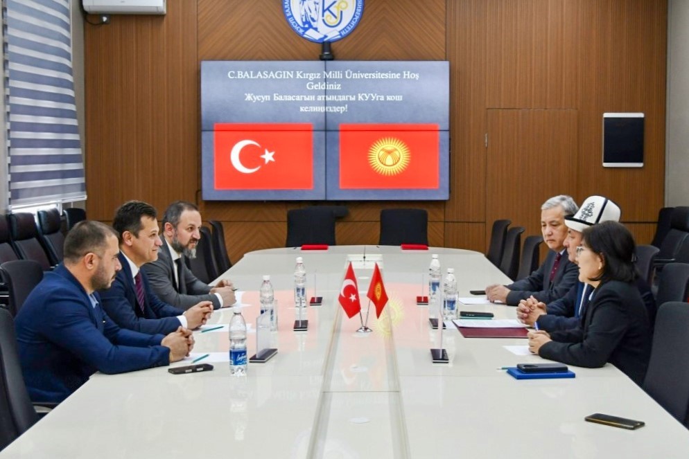 Kastamonu &Uuml;niversitesi ile Kırgız Milli &Uuml;niversitesi arasında iş birliği
