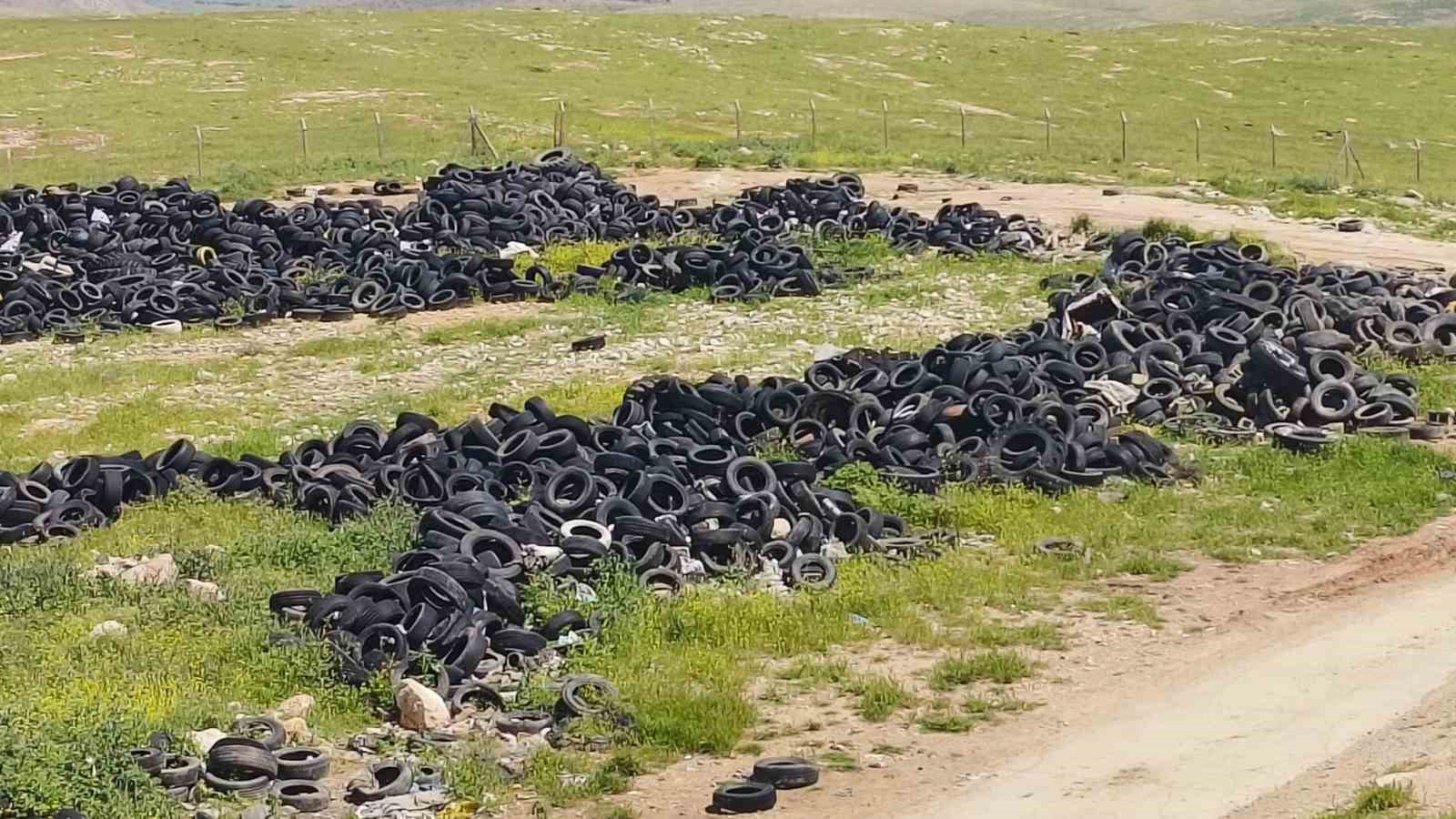 Mardin B&uuml;y&uuml;kşehir Belediyesi, 100 ton atık lastiği geri d&ouml;n&uuml;ş&uuml;me kazandırdı
