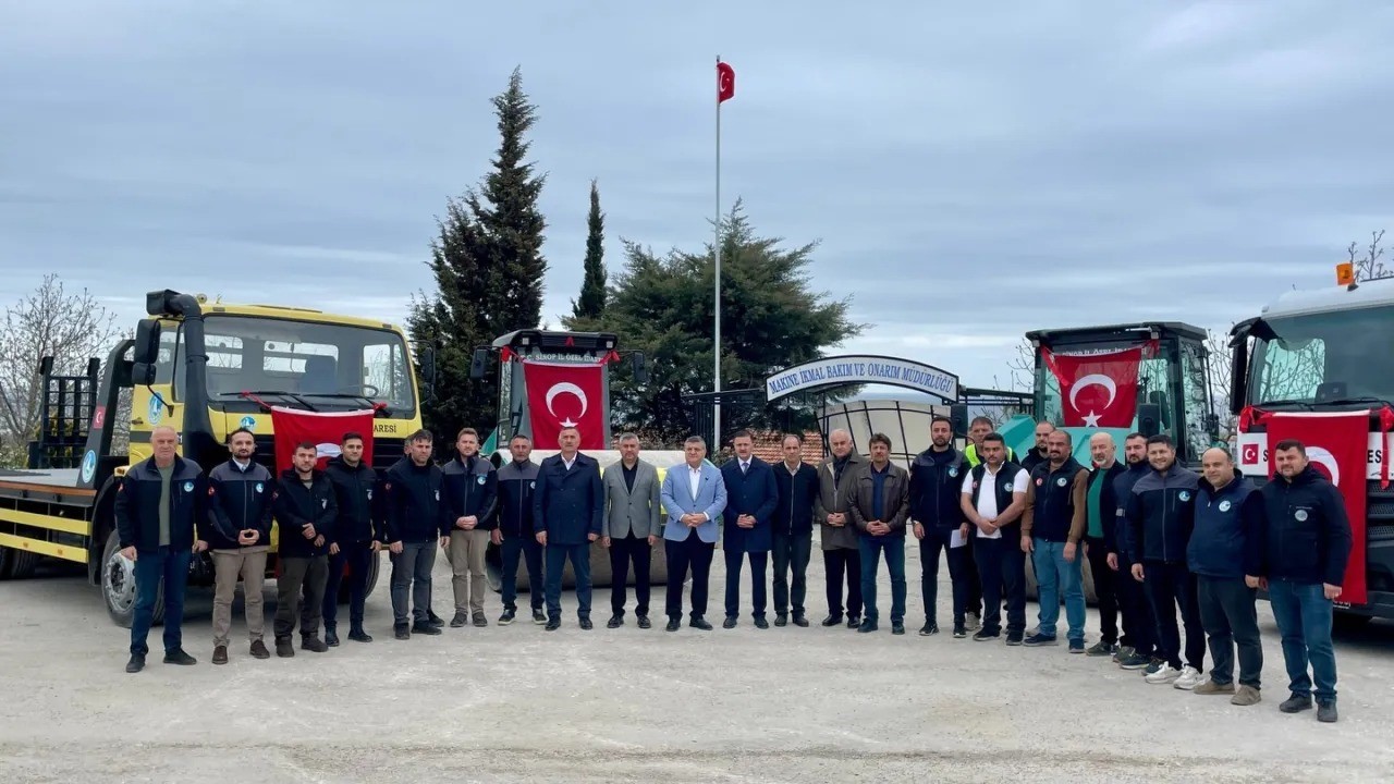 Sinop&rsquo;a 22,1 milyonluk iş makinesi takviyesi
