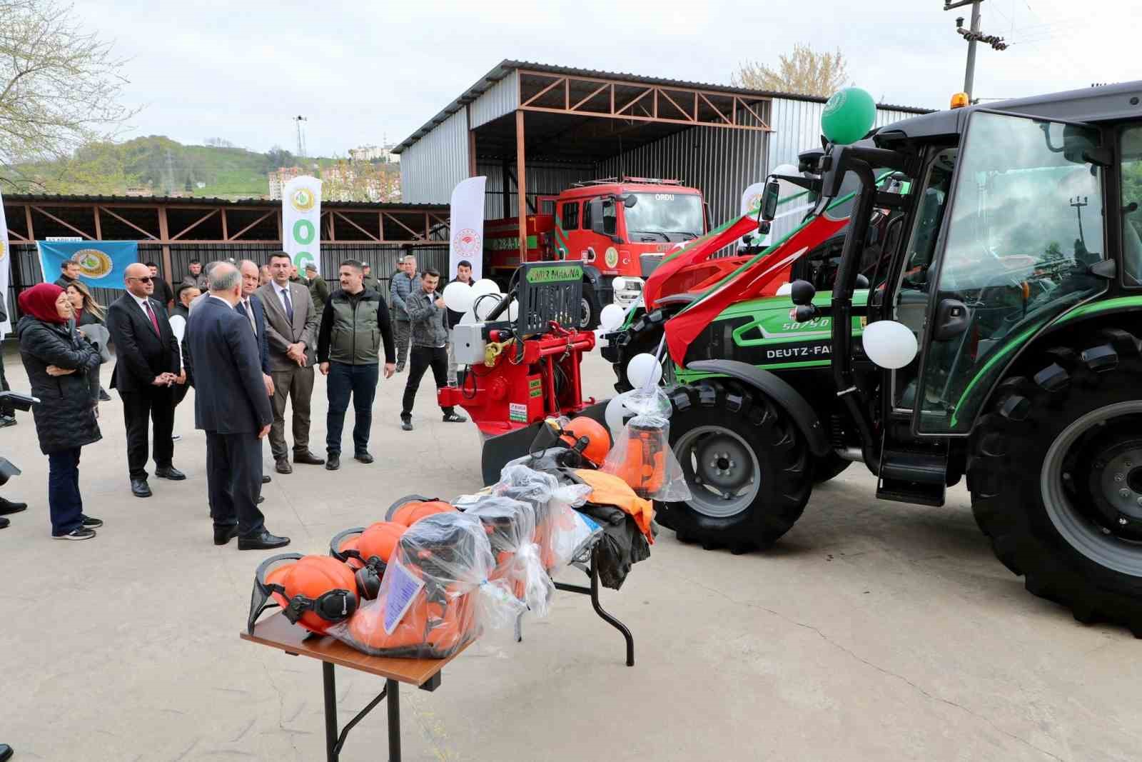 Ordu&rsquo;da ORK&Ouml;Y kredisi kapsamında hak sahiplerine ara&ccedil;ları teslim edildi
