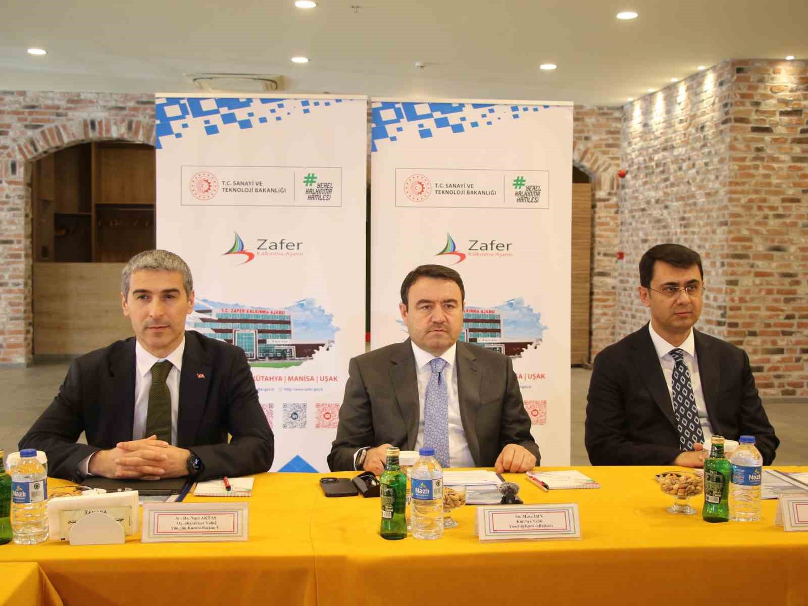 Zafer Kalkınma Ajansının y&ouml;netim kurulu toplantısı Uşak&rsquo;ta yapıldı
