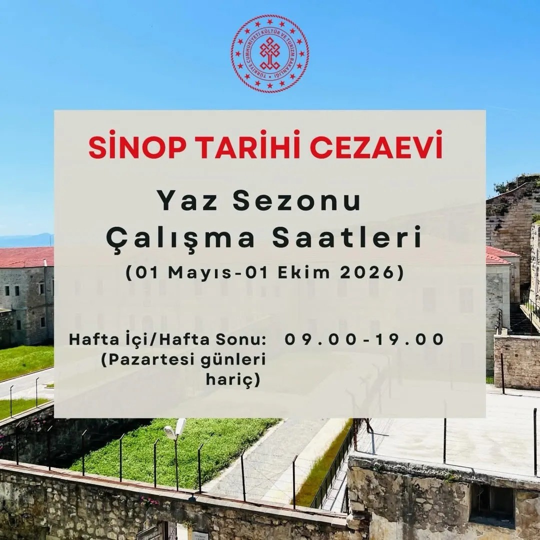 Sinop Tarihi Cezaevi’nde ziyaret saatlerine yeni düzenleme