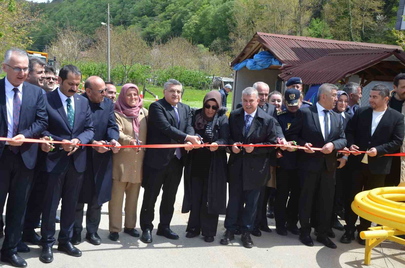 Erfelek doğalgaza kavuşuyor: 135 milyonluk yatırımda ilk kazma vuruldu