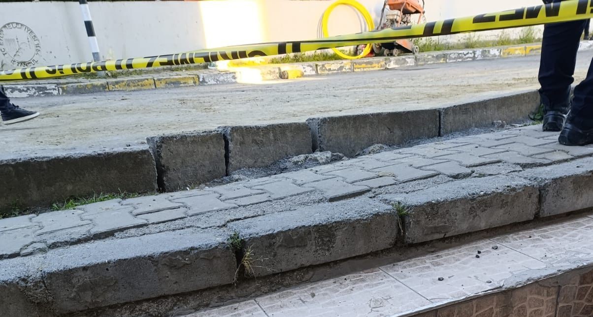 Eyüpsultan’da doğalgaz çalışmasında havan topu mermisi olduğu değerlendirilen mühimmat bulundu