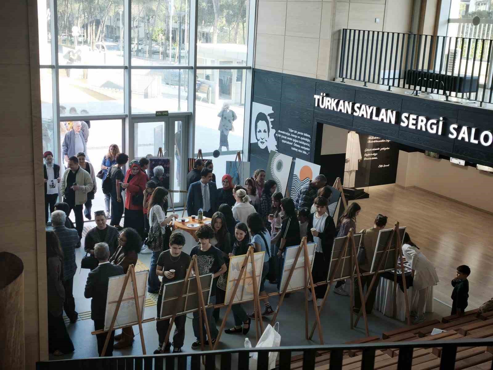 MTK Koleji &ouml;ğrencilerinin eserleri g&ouml;r&uuml;c&uuml;ye &ccedil;ıktı
