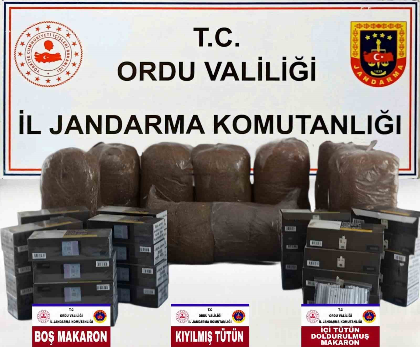 Ordu&rsquo;da jandarma aranan 31 ş&uuml;pheliyi yakaladı
