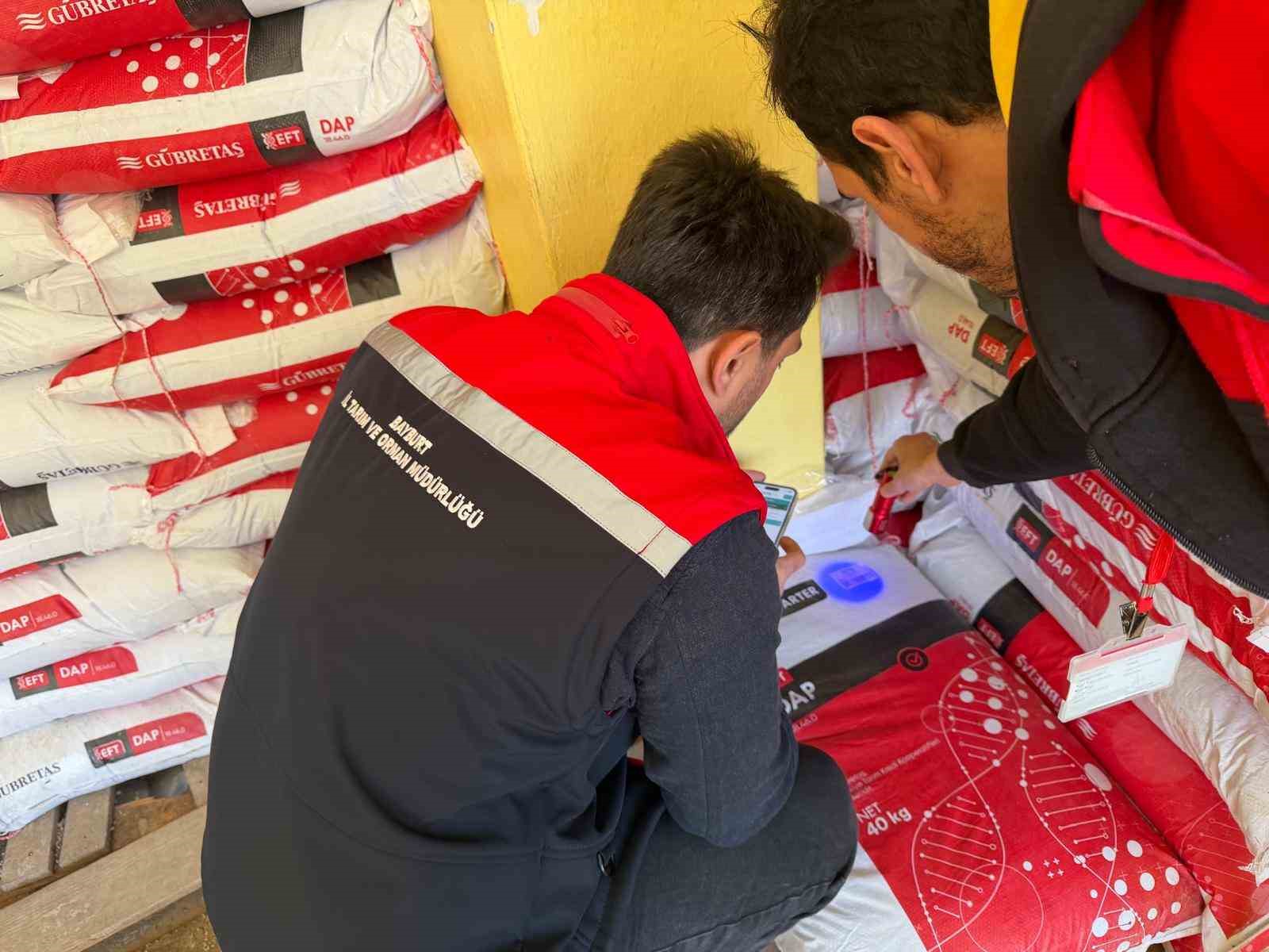 Bayburt’ta gübre bayilerine denetim