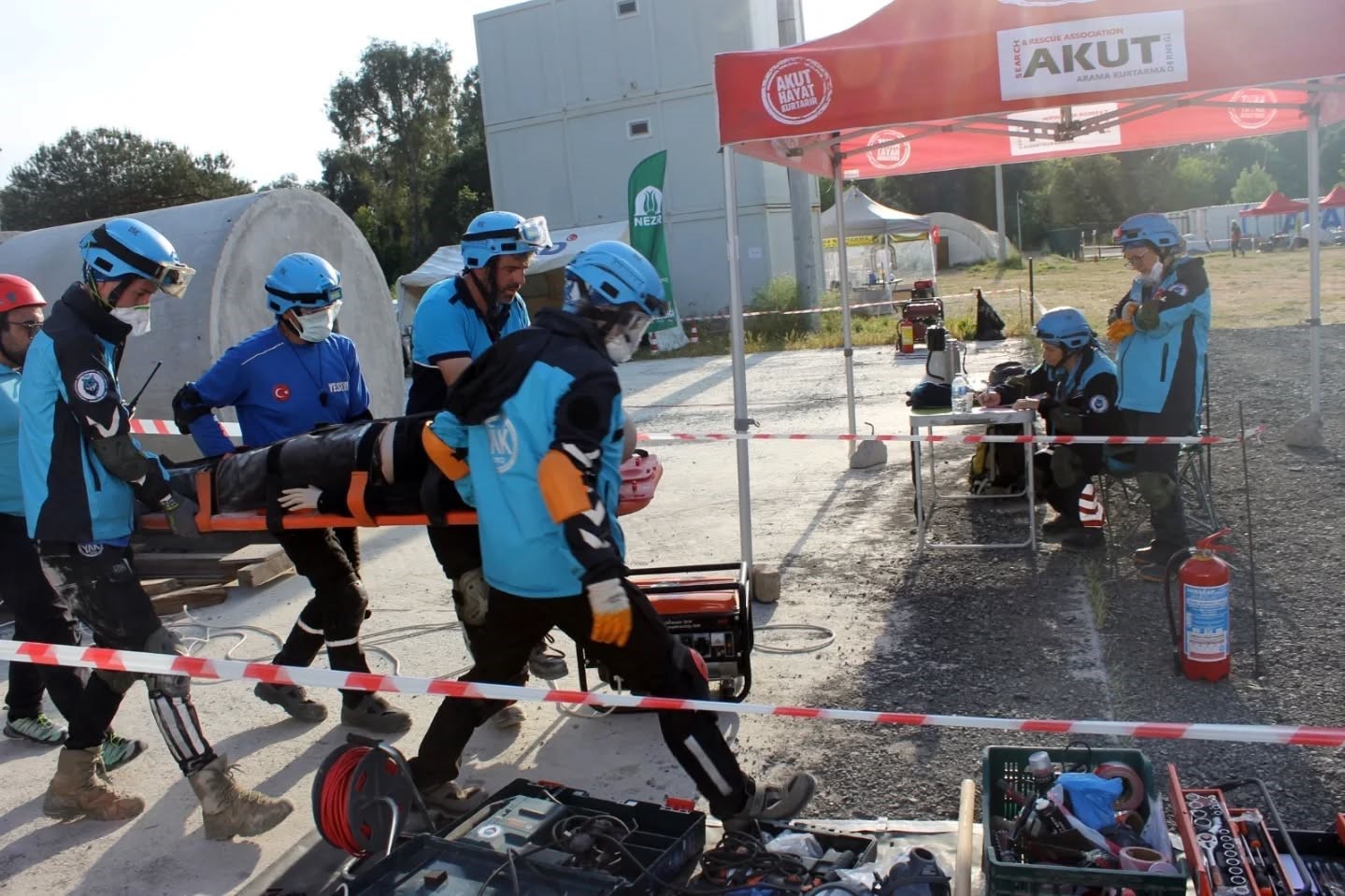 Aydın&rsquo;da arama kurtarma tatbikatı yapıldı
