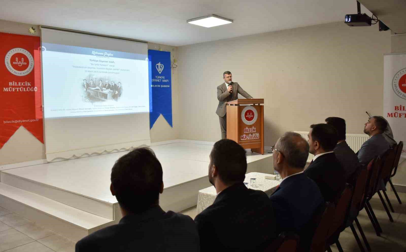 Bilecik&rsquo;te 2026 kurban bağışı tanıtım toplantısı yapıldı
