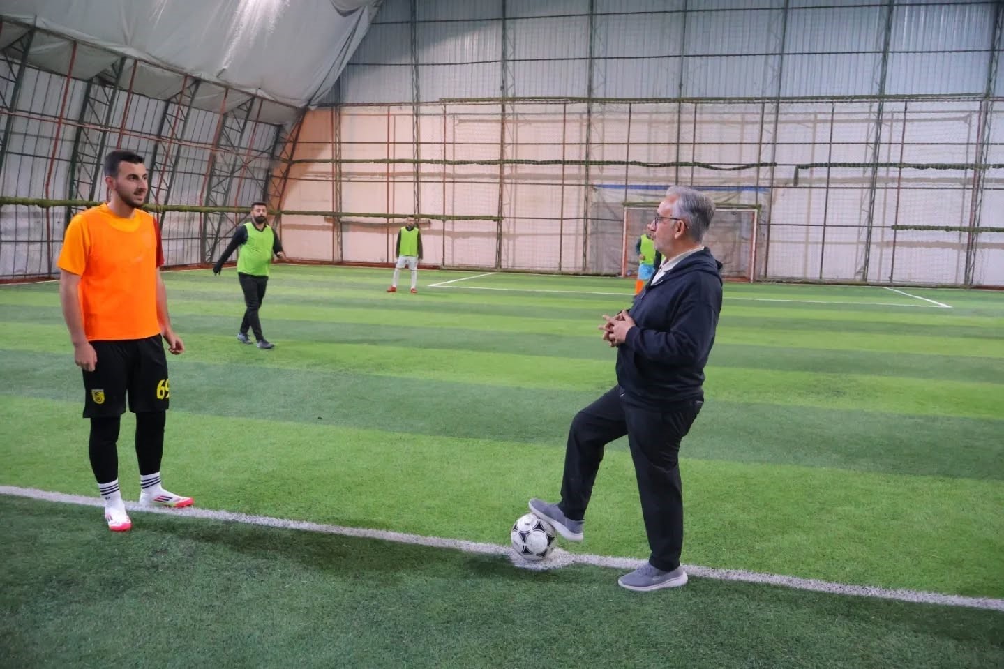 Bayburt&rsquo;ta din g&ouml;revlileri arasında futbol turnuvası başladı
