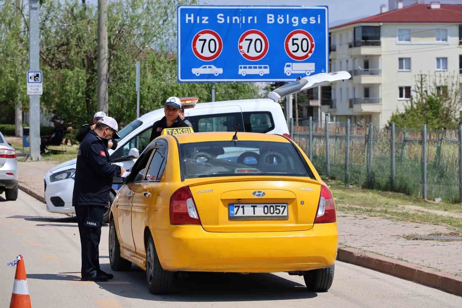 Kırıkkale&rsquo;de toplu taşıma ara&ccedil;larına sıkı denetim
