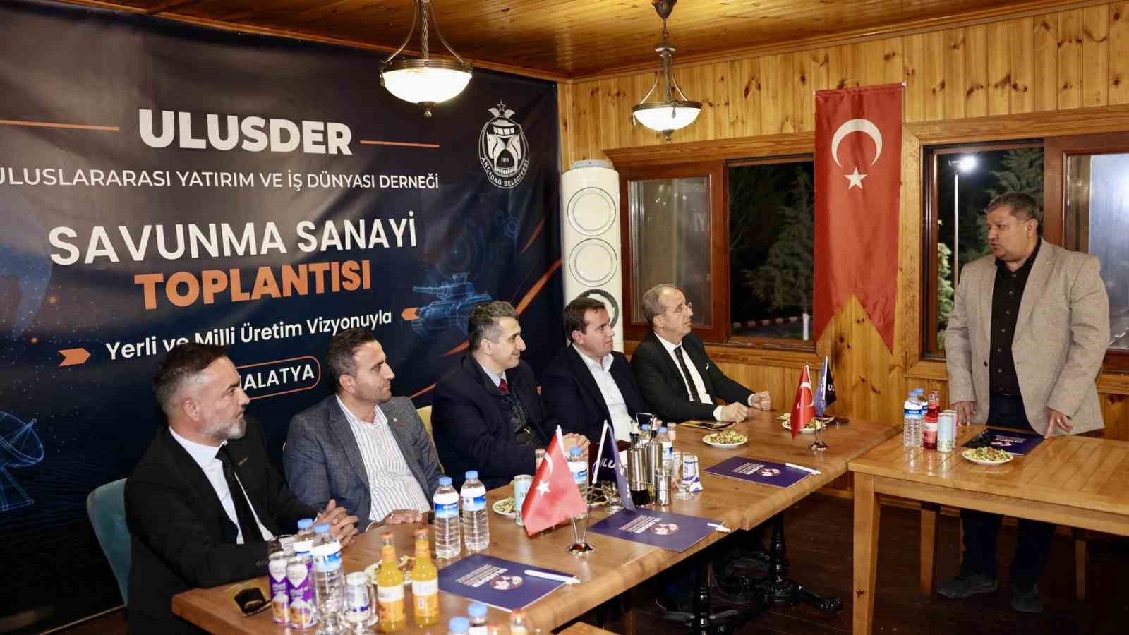 Ak&ccedil;adağ&rsquo;da savunma sanayi toplantısı
