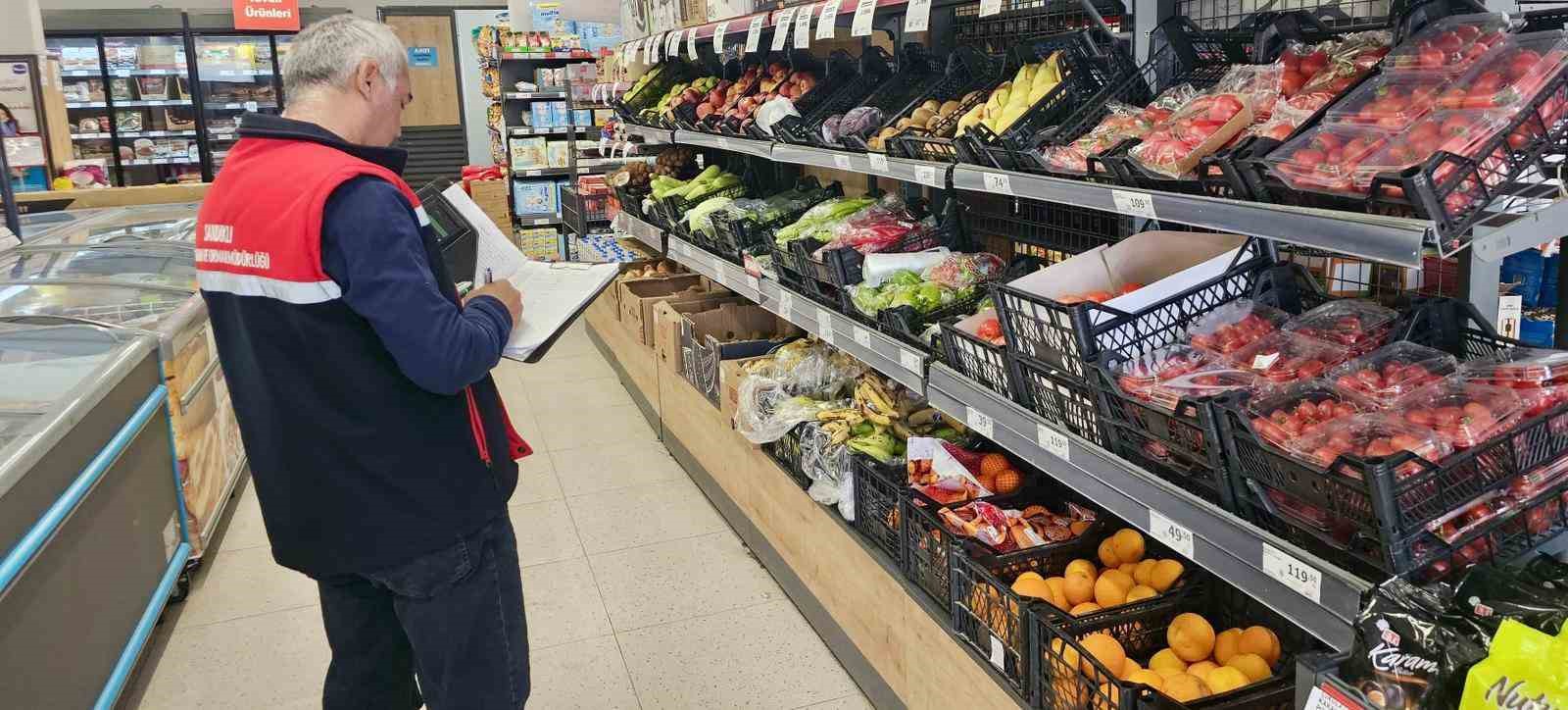 Marketlere y&ouml;nelik fiyat denetimleri s&uuml;r&uuml;yor
