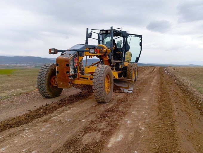 Patnos’ta alt yapının güçlendirilmesi çalışmaları devam ediyor