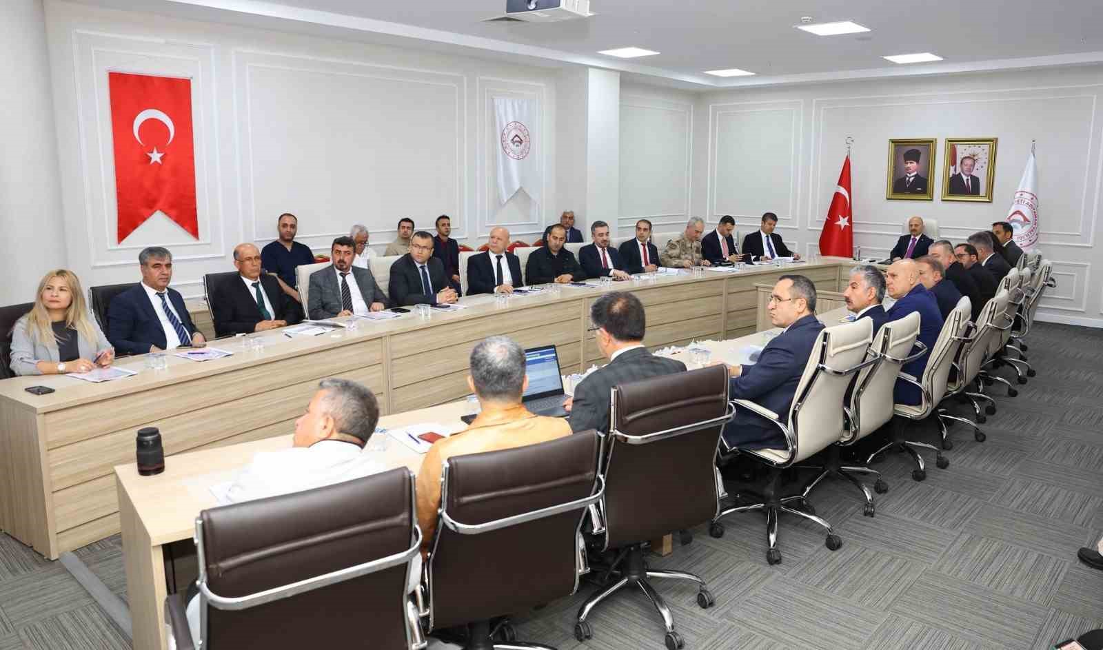 Bağımlılıkla m&uuml;cadele il koordinasyon kurulu toplantısı yapıldı
