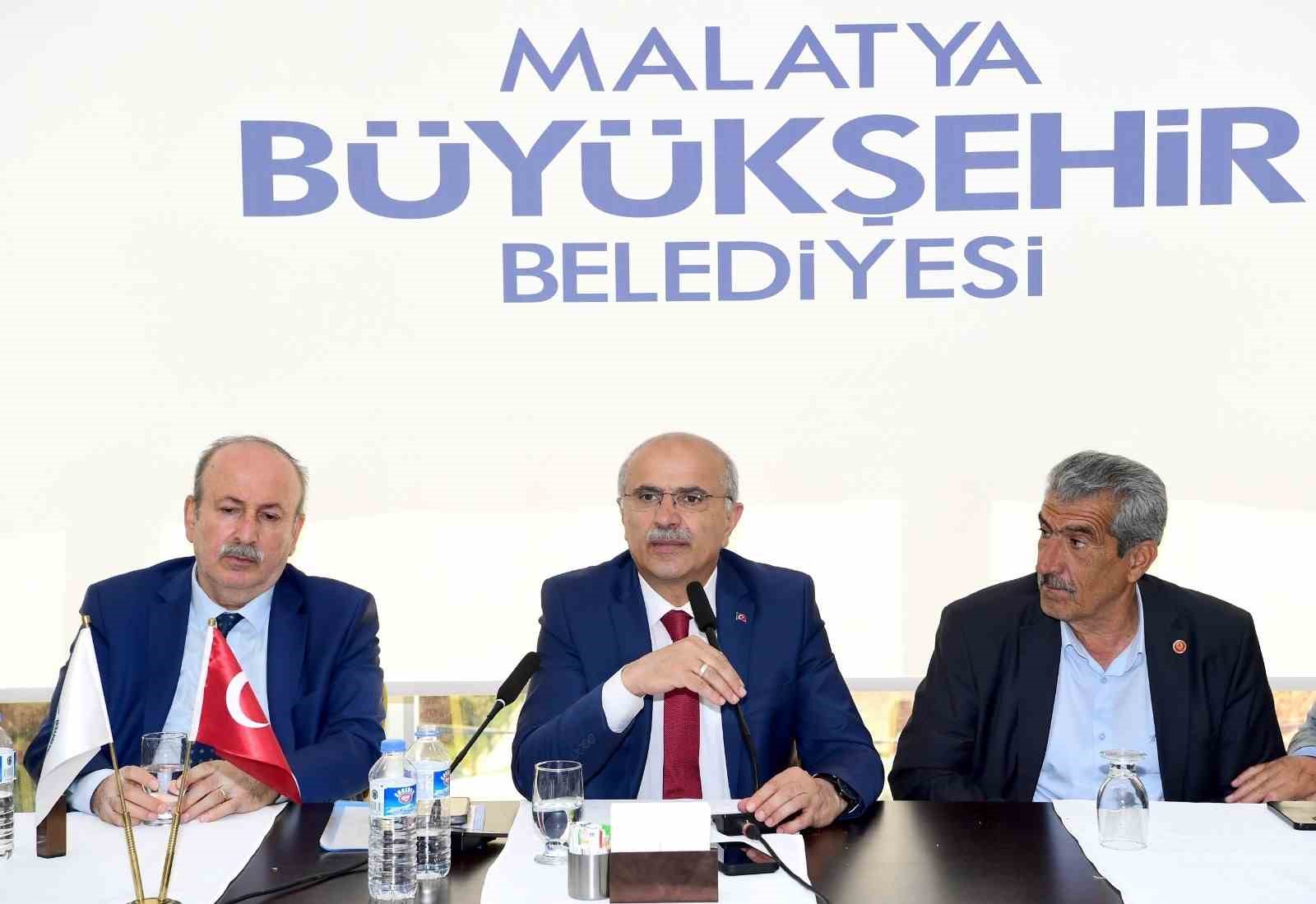 Başkan Er: "Malatya&rsquo;yı sil baştan ele alacağız"
