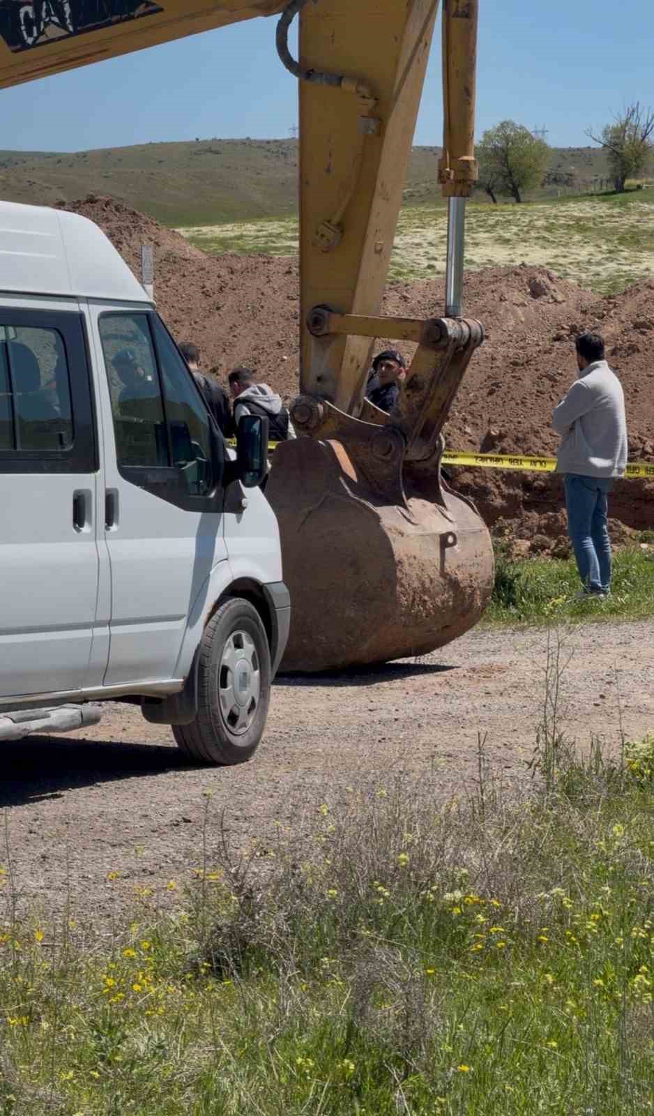 Ankara&rsquo;da insana ait kemik par&ccedil;aları ve kafatası bulundu
