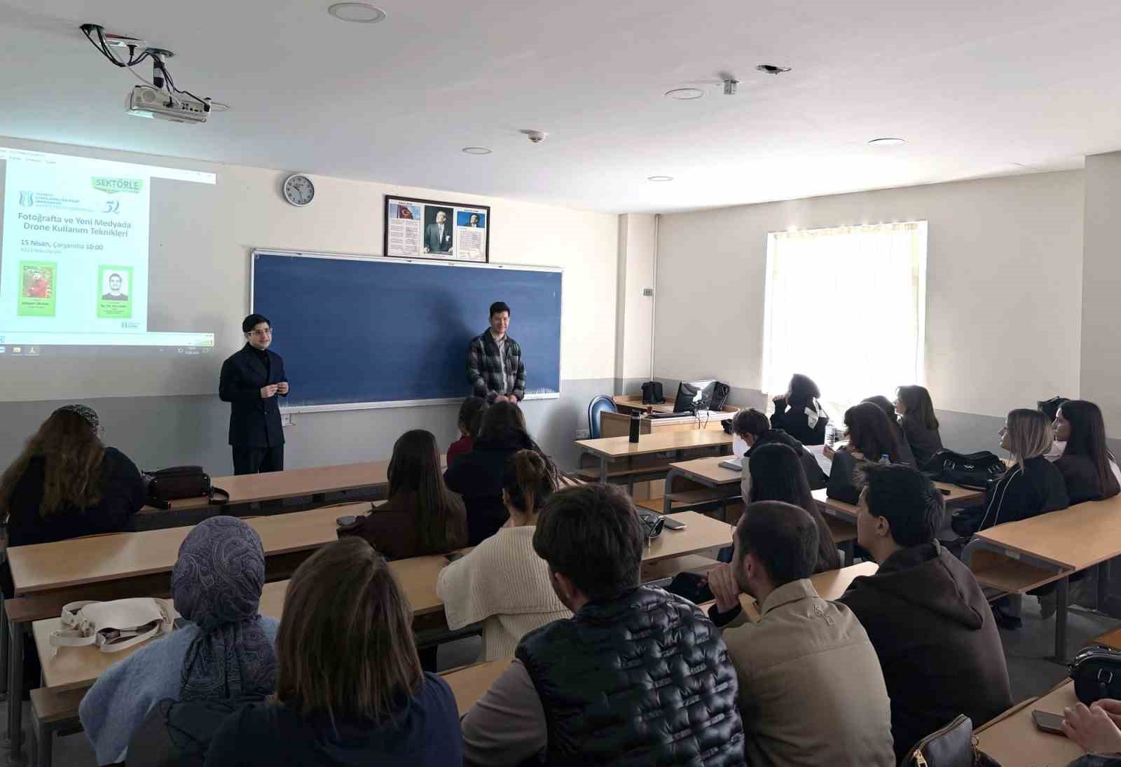 SUB&Uuml;&rsquo;l&uuml; &ouml;ğrencilere uygulamalı dron eğitimi
