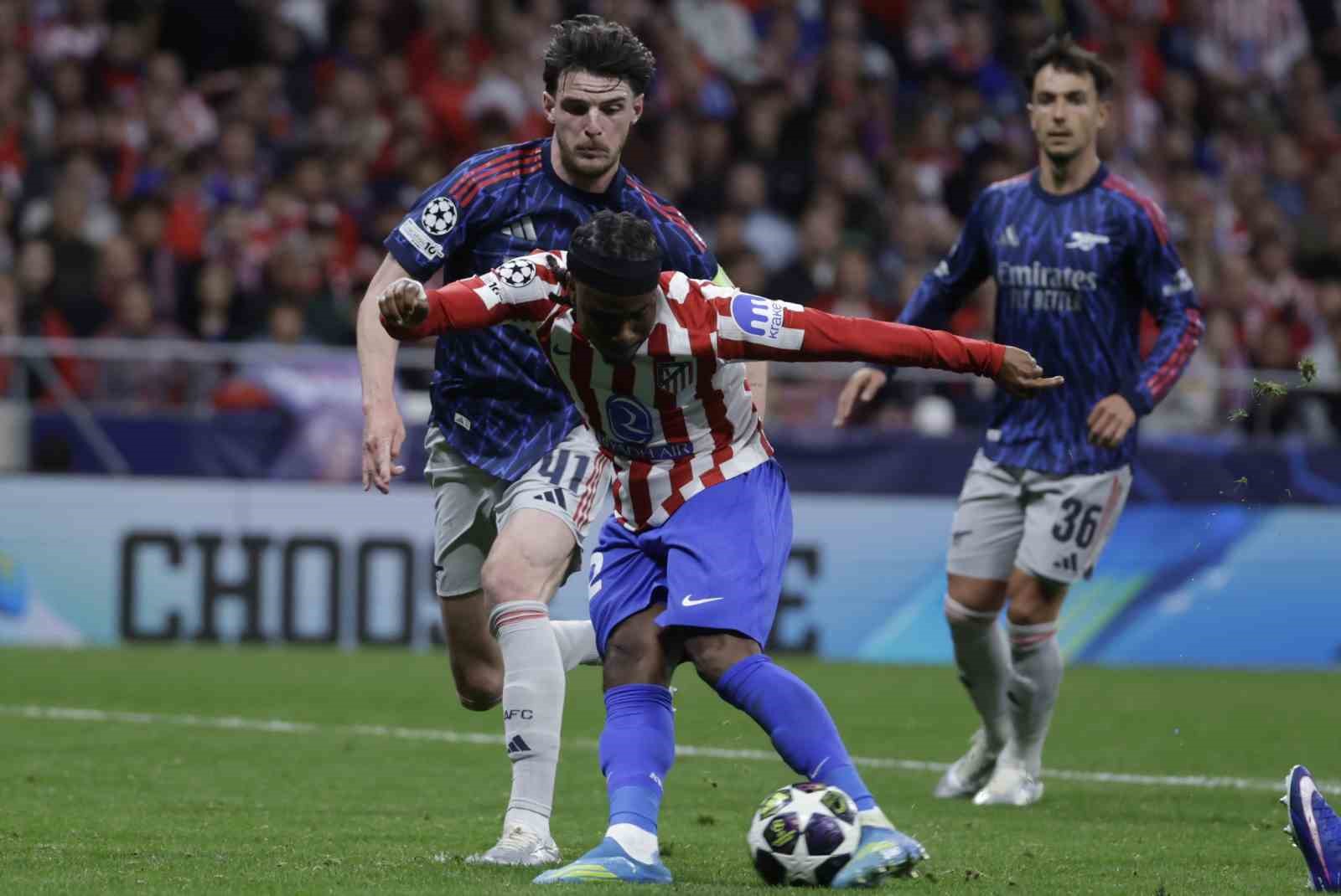 Atletico Madrid - Arsenal ma&ccedil;ında kazanan yok
