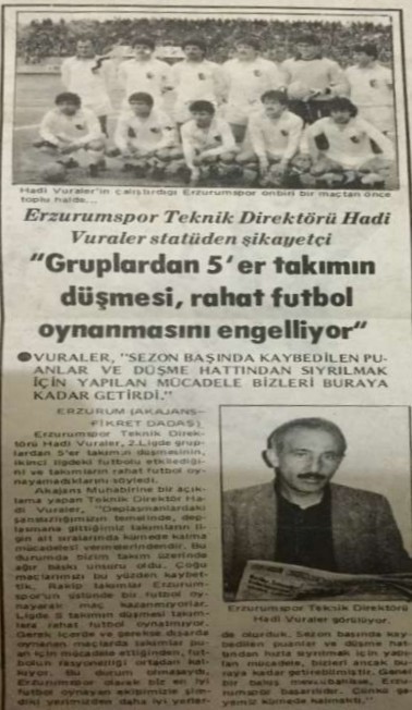 Erzurumspor&rsquo;un efsanesi g&uuml;n y&uuml;z&uuml;nde
