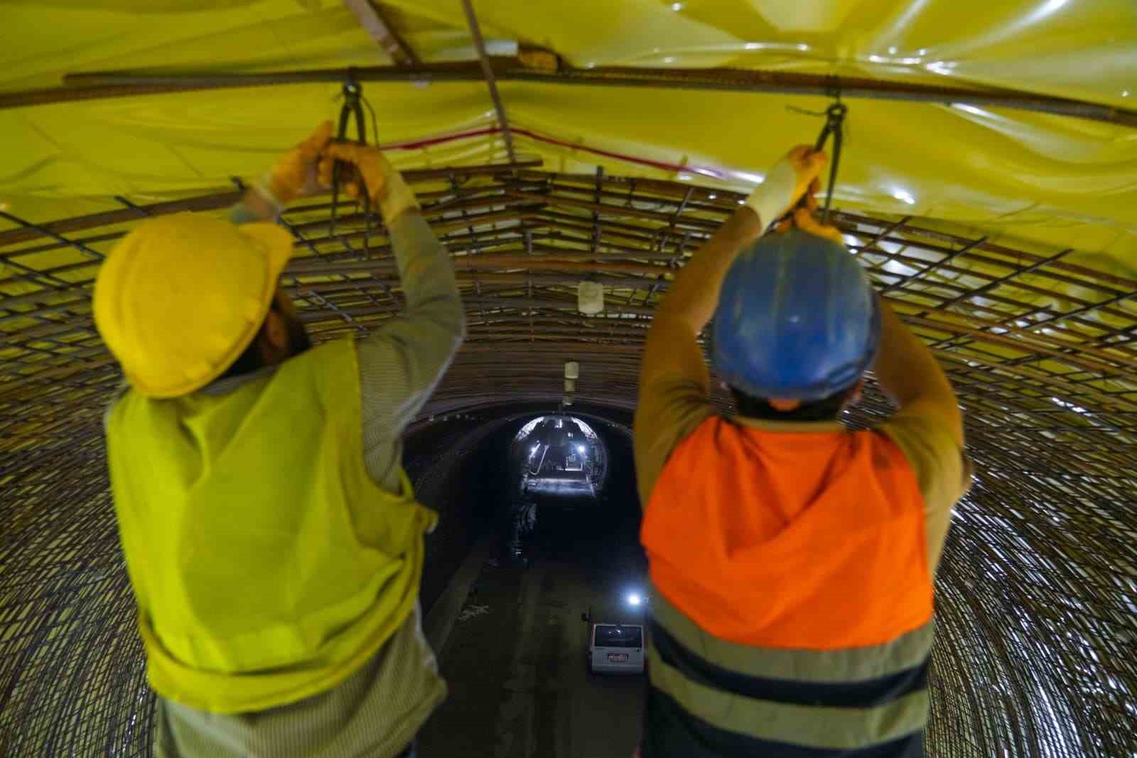 Onat T&uuml;neli&rsquo;nde &ccedil;alışmalar s&uuml;r&uuml;yor

