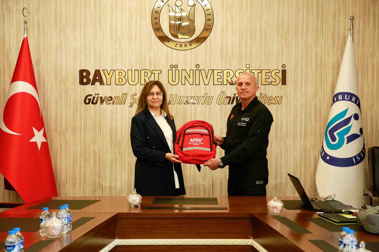 Bayburt&rsquo;ta afet risk y&ouml;netimi &ccedil;alışmaları ele alındı
